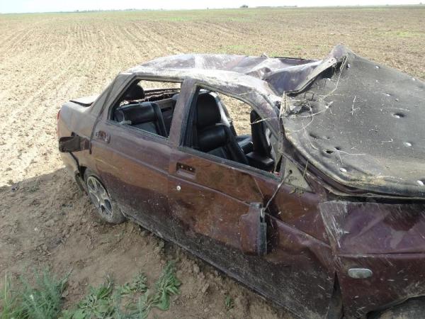 На Ставрополье перевернулась «Приора», погиб пассажир